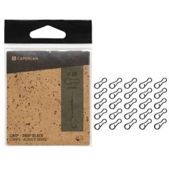 Agrafe Snap Black X25 Pêche De La Carpe -Célèbre Pêche Magasin agrafe snap black x25 peche de la carpe 3