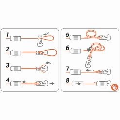 ELASTIQUE PLEIN 2,5 MM 6M -Célèbre Pêche Magasin elastique plein 25 mm 6m 3