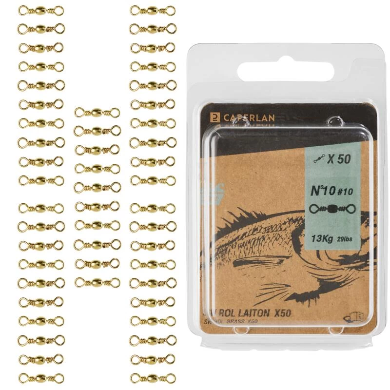 Émerillon Pêche En Mer Swivel Brass SW ROL LAITON X50 3 Émerillon Pêche En Mer Swivel Brass SW ROL LAITON X50 – Image 3