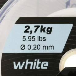 Fil Line Abrasion White 1000m Pêche En Mer -Célèbre Pêche Magasin fil line abrasion white 1000m peche en mer 2