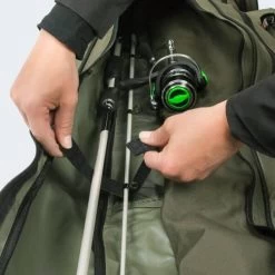 Fourreau 4 Cannes à Pêche | 2 Compartiments | Olive | 125 Cm - 210 Cm -Célèbre Pêche Magasin fourreau 4 cannes a peche 2 compartiments olive 125 cm 210 cm 2