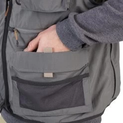 GILET De Pêche 500 Gris -Célèbre Pêche Magasin gilet de peche 500 gris 4