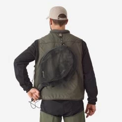 GILET De Pêche 500 Kaki -Célèbre Pêche Magasin gilet de peche 500 kaki 1