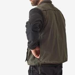 GILET De Pêche 500 Kaki -Célèbre Pêche Magasin gilet de peche 500 kaki 6