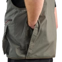 Gilet De Pêche - FV 100 Kaki -Célèbre Pêche Magasin gilet de peche fv 100 kaki 4