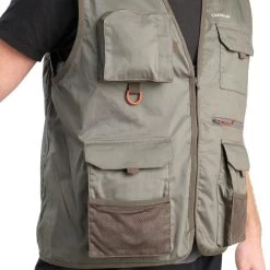 Gilet De Pêche - FV 100 Kaki -Célèbre Pêche Magasin gilet de peche fv 100 kaki 5