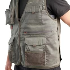 Gilet De Pêche - FV 100 Kaki -Célèbre Pêche Magasin gilet de peche fv 100 kaki 6
