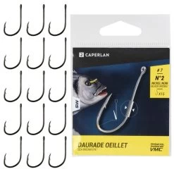 Hameçon à Oeillet HOOK DAURADE EYE Pêche En Mer -Célèbre Pêche Magasin hamecon a oeillet hook daurade eye peche en mer 2