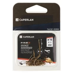 HAMEÇON SIMPLE BRONZE RENVERSE NON MONTE PA HK 0R X50 -Célèbre Pêche Magasin hamecon simple bronze renverse non monte pa hk 0r x50 2