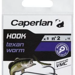 HAMEÇON TEXAN PÊCHE HOOK TEXAN WORM 2 -Célèbre Pêche Magasin hamecon texan peche hook texan worm 2 4