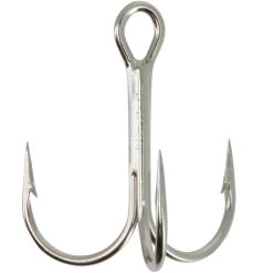 HAMEÇON TRIPLE PÊCHE HOOK TRIPLE NICKEL -Célèbre Pêche Magasin hamecon triple peche hook triple nickel 2