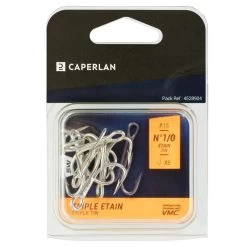 Hameçon TRIPLE TIN Pêche En Mer -Célèbre Pêche Magasin hamecon triple tin peche en mer 2