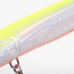 Jerkbait Pêche Au Leurre En Mer JERKUDA 170F Blanc Fluo -Célèbre Pêche Magasin jerkbait peche au leurre en mer jerkuda 170f blanc fluo 3