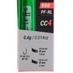 LIGNE MONTEE POUR LA PECHE DE LA CARPE AU COUP PF-RL900 CC4 0,4g -Célèbre Pêche Magasin ligne montee pour la peche de la carpe au coup pf rl900 cc4 04g 2