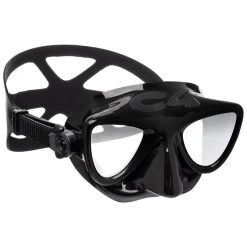 Masque Chasse Sous-marine C4 CARBON - Plasma Noir Verre Miroir