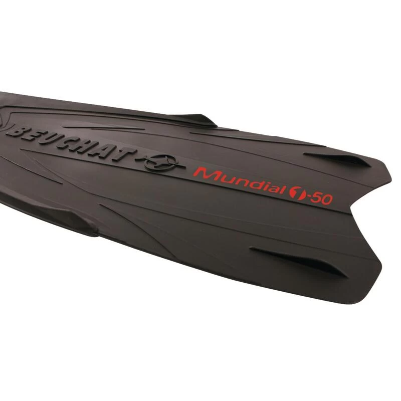 BEUCHAT Palmes De Chasse Sous-marine En Apnée Mundial One 50 Noires 5 BEUCHAT Palmes De Chasse Sous-marine En Apnée Mundial One 50 Noires – Image 5