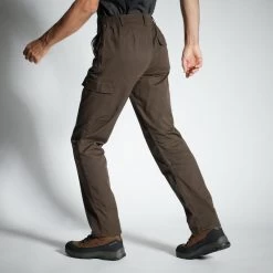 PANTALON CARGO RESISTANT STEPPE 300 MARRON -Célèbre Pêche Magasin pantalon cargo resistant steppe 300 marron 2