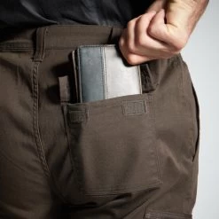 PANTALON CARGO RESISTANT STEPPE 300 MARRON -Célèbre Pêche Magasin pantalon cargo resistant steppe 300 marron 7