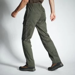 PANTALON CARGO RESISTANT STEPPE 300 VERT -Célèbre Pêche Magasin pantalon cargo resistant steppe 300 vert 2