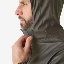 Poncho / Vareuse De Pêche Imperméable - FP 500 Kaki -Célèbre Pêche Magasin poncho vareuse de peche impermeable fp 500 kaki 2