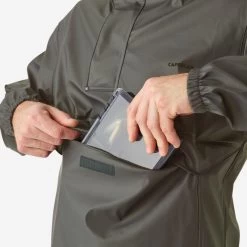 Poncho / Vareuse De Pêche Imperméable - FP 500 Kaki -Célèbre Pêche Magasin poncho vareuse de peche impermeable fp 500 kaki 3