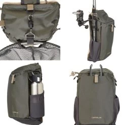 Sac à Bandoulière De Pêche 9L - Sling Bag 100 Kaki -Célèbre Pêche Magasin sac a bandouliere de peche 9l sling bag 100 kaki 5
