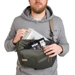 Sac à Bandoulière De Pêche 9L - Sling Bag 100 Kaki -Célèbre Pêche Magasin sac a bandouliere de peche 9l sling bag 100 kaki 6