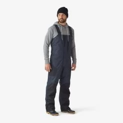 Salopette De Pêche Imperméable Chaude Homme - FO 500 TH Grise -Célèbre Pêche Magasin salopette de peche impermeable chaude homme fo 500 th grise 2