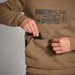 SWEAT A CAPUCHE 500 LOGO -Célèbre Pêche Magasin sweat a capuche 500 logo 5