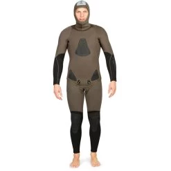 Veste Chasse Sous-marine Homme Néoprène 7mm - SPF 500 Kaki -Célèbre Pêche Magasin veste chasse sous marine homme neoprene 7mm spf 500 kaki 2