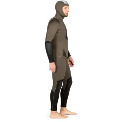 Veste Chasse Sous-marine Homme Néoprène 7mm - SPF 500 Kaki -Célèbre Pêche Magasin veste chasse sous marine homme neoprene 7mm spf 500 kaki 3